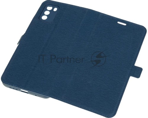 Чехол (флип-кейс) DF poFlip-03, для Xiaomi Poco M3, синий [df poflip-03 (blue)]