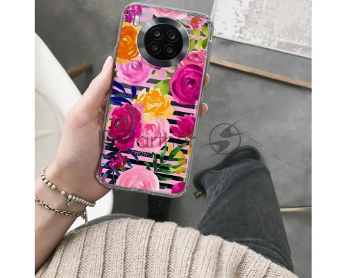 Чехол (клип-кейс) GRESSO Air, для Honor 50 Lite, прозрачный/рисунок [gr17aaae9353]