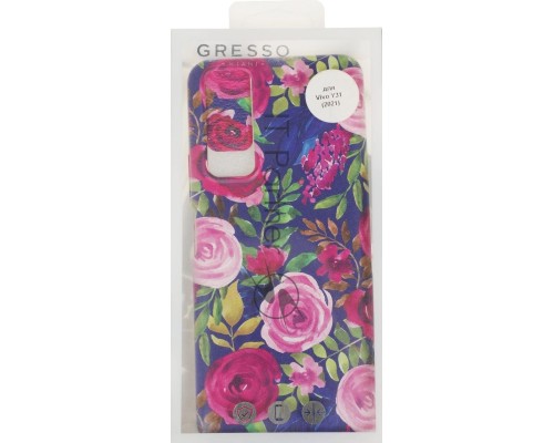 Чехол (клип-кейс) GRESSO Air, для Vivo Y31, прозрачный/рисунок [gr17aaae9511]