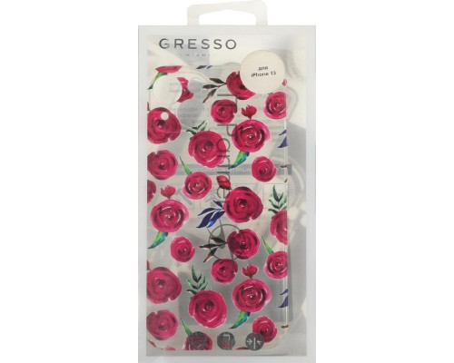 Чехол (клип-кейс) GRESSO Air, для Apple iPhone 13, прозрачный/рисунок [gr17aaae9104]
