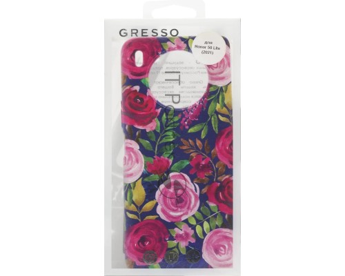 Чехол (клип-кейс) GRESSO Air, для Honor 50 Lite, прозрачный/рисунок [gr17aaae9352]
