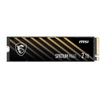 Твердотельный накопитель SSD MSI 2TB PCIe 4.0 NVMe M.2 SPATIUM M461 