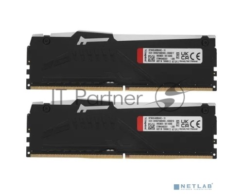 Оперативная память Kingston 16GB 6000MHz DDR5 CL40 DIMM (Kit of 2) FURY Beast RGB