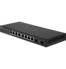 Zyxel NebulaFlex XMG1915-10E Коммутатор/ Multigigabit Smart L3 Lite switch, 8xRJ-45: 1/2.5G, 2xSFP+, silent (no fan)