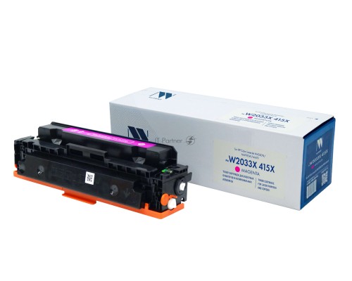 Картридж NVP совместимый NV-W2033X 415X Magenta для HP Color LaserJet M454DN/M479DW/M479 (6000k)