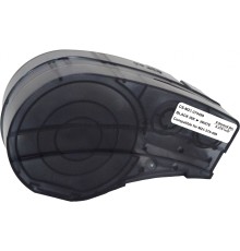 Картридж ленточный Cactus CS-M21-375499 черный, 9.5мм, черный шрифт, белый фон, 4.9м для Brady BMP21-PLUS, BMP21-LAB