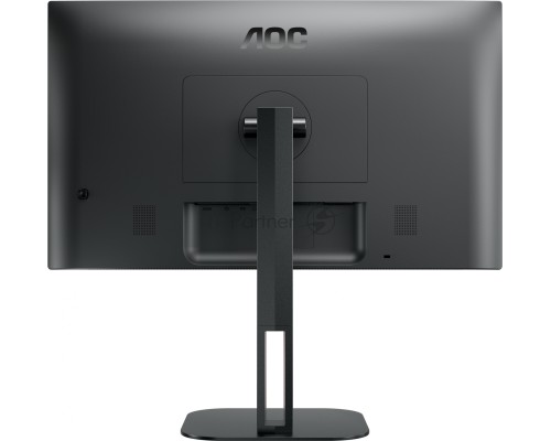 Монитор AOC LCD 27'' [16:9] 2560х1440(WQHD) IPS, nonGLARE, Нет, 75 Гц, 300cd/m2, H178°/V178°, 1000:1, 20M:1, 16,7 миллионов цветов, 1ms, HDMI, DP, USB-Hub, Height adj, Pivot, Tilt, Swivel, Speakers, Audio out, 3Y, Black