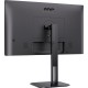 Монитор AOC LCD 27'' [16:9] 2560х1440(WQHD) IPS, nonGLARE, Нет, 75 Гц, 300cd/m2, H178°/V178°, 1000:1, 20M:1, 16,7 миллионов цветов, 1ms, HDMI, DP, USB-Hub, Height adj, Pivot, Tilt, Swivel, Speakers, Audio out, 3Y, Black