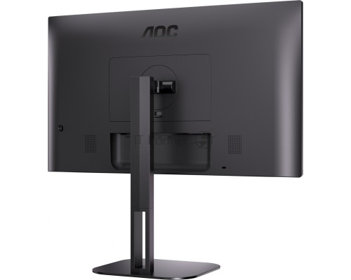 Монитор AOC LCD 27'' [16:9] 2560х1440(WQHD) IPS, nonGLARE, Нет, 75 Гц, 300cd/m2, H178°/V178°, 1000:1, 20M:1, 16,7 миллионов цветов, 1ms, HDMI, DP, USB-Hub, Height adj, Pivot, Tilt, Swivel, Speakers, Audio out, 3Y, Black