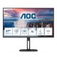 Монитор AOC LCD 27'' [16:9] 2560х1440(WQHD) IPS, nonGLARE, Нет, 75 Гц, 300cd/m2, H178°/V178°, 1000:1, 20M:1, 16,7 миллионов цветов, 1ms, HDMI, DP, USB-Hub, Height adj, Pivot, Tilt, Swivel, Speakers, Audio out, 3Y, Black