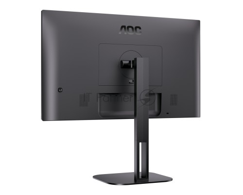 Монитор AOC LCD 27'' [16:9] 2560х1440(WQHD) IPS, nonGLARE, Нет, 75 Гц, 300cd/m2, H178°/V178°, 1000:1, 20M:1, 16,7 миллионов цветов, 1ms, HDMI, DP, USB-Hub, Height adj, Pivot, Tilt, Swivel, Speakers, Audio out, 3Y, Black