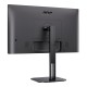 Монитор AOC LCD 27'' [16:9] 2560х1440(WQHD) IPS, nonGLARE, Нет, 75 Гц, 300cd/m2, H178°/V178°, 1000:1, 20M:1, 16,7 миллионов цветов, 1ms, HDMI, DP, USB-Hub, Height adj, Pivot, Tilt, Swivel, Speakers, Audio out, 3Y, Black