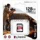 Флеш карта Kingston 128GB Canvas React Plus SDXC UHS-II 300R/260W U3 V90