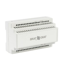 БАСТИОН SKAT-24-3.0 DIN (СКАТ ИБП-24/3-DIN) источник питания 24В 3А АКБ внешн. 1х12-17Ач, под DIN рейку 35 мм, МПТ (599)