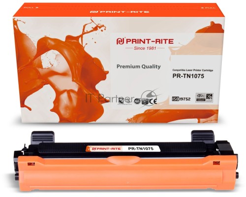 Картридж лазерный Print-Rite TFB561BPU1J PR-TN1075 TN-1075 черный (1000стр.) для Brother HL-1110/1112/1510/1512/1810/1815 Картридж лазерный Print-Rite TFB561BPU1J PR-TN1075 TN-1075 черный (1000стр.) для Brother HL-1110/1112/1510/1512/1810/1815