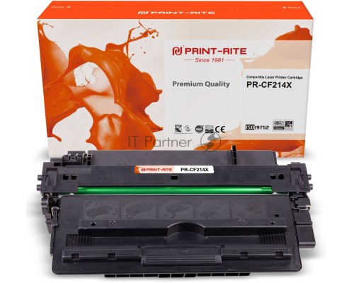 Картридж лазерный Print-Rite TFH924BPU1J PR-CF214X CF214X черный (17500стр.) для HP LJ 700/M712