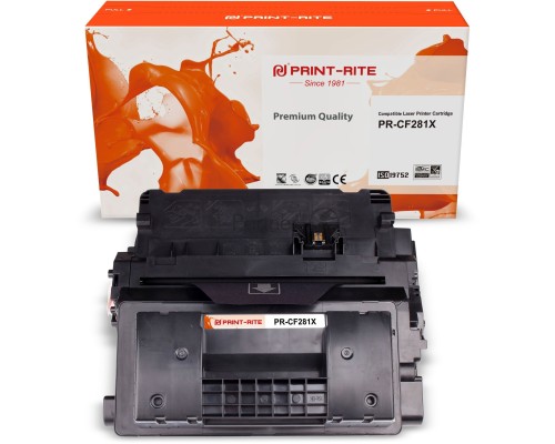 Картридж лазерный Print-Rite TFHA1IBPU1J PR-CF281X CF281X черный (25000стр.) для HP LJ Ent M630/M605dn/M606dn/M605x Картридж лазерный Print-Rite TFHA1IBPU1J PR-CF281X CF281X черный (25000стр.) для HP LJ Ent M630/M605dn/M606dn/M605x