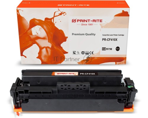Картридж лазерный Print-Rite TFHA5QBPU1J PR-CF410X CF410X черный (6500стр.) для HP CLJ Pro M452dn/M452dw/M477fdn/M477fdw