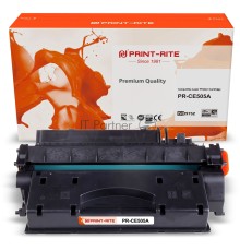 Картридж лазерный Print-Rite TFHAKEBPU1J PR-CE505A CE505A черный (2700стр.) для HP LJ P2055/P2035