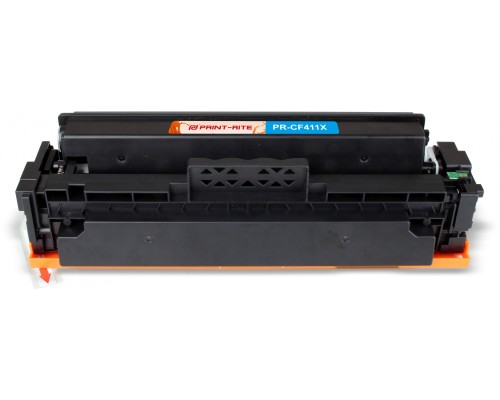 Картридж лазерный Print-Rite TFHAXHCPU1J PR-CF411X CF411X голубой (5000стр.) для HP LJ M452DW/DN/NW M477FDW/M477FDN/M477FNW Картридж лазерный Print-Rite TFHAXHCPU1J PR-CF411X CF411X голубой (5000стр.) для HP LJ M452DW/DN/NW M477FDW/M477FDN/M477FNW