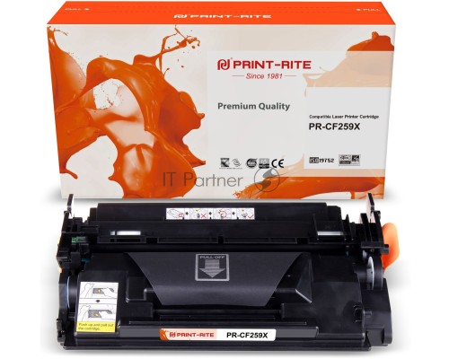 Картридж лазерный Print-Rite TFHB84BPU1J PR-CF259X CF259X черный (10000стр.) для HP LJ M304/M404/MFP M428