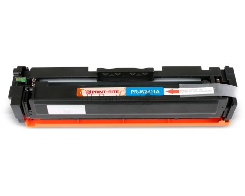 Картридж лазерный Print-Rite TFHBB5CPU1J PR-W2411A W2411A голубой (850стр.) для HP Color LaserJet Pro M155/MFP M182nw/M183fw Картридж лазерный Print-Rite TFHBB5CPU1J PR-W2411A W2411A голубой (850стр.) для HP Color LaserJet Pro M155/MFP M182nw/M183fw