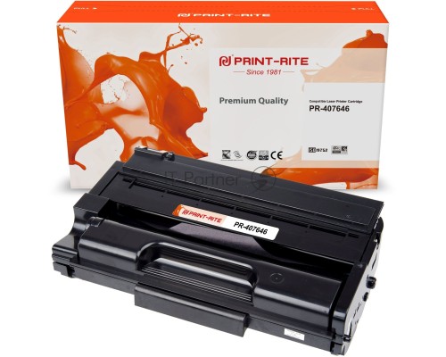 Картридж лазерный Print-Rite TFR801BPU1J PR-407646 407646 черный (6400стр.) для Ricoh SP3500NSF/3510DN SF Картридж лазерный Print-Rite TFR801BPU1J PR-407646 407646 черный (6400стр.) для Ricoh SP3500NSF/3510DN SF