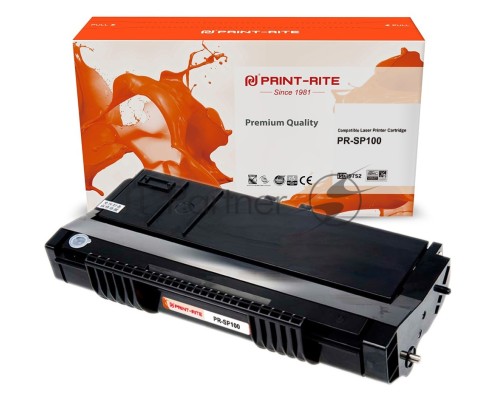 Картридж лазерный Print-Rite TFR864BPU1J PR-SP101E SP 101E черный (2000стр.) для Ricoh SP100/100SU/100SF Картридж лазерный Print-Rite TFR864BPU1J PR-SP101E SP 101E черный (2000стр.) для Ricoh SP100/100SU/100SF