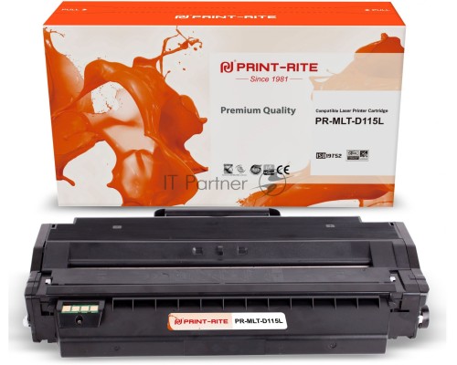 Картридж лазерный Print-Rite TFSFDQBPU1J PR-MLT-D115L MLT-D115L черный (3000стр.) для Samsung SL-M2620D/M2820ND/M2820DW Картридж лазерный Print-Rite TFSFDQBPU1J PR-MLT-D115L MLT-D115L черный (3000стр.) для Samsung SL-M2620D/M2820ND/M2820DW
