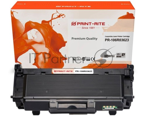 Картридж лазерный Print-Rite TFX828BPU1J PR-106R03623 106R03623 черный (15000стр.) для Xerox Phaser 3330/WC3335 Картридж лазерный Print-Rite TFX828BPU1J PR-106R03623 106R03623 черный (15000стр.) для Xerox Phaser 3330/WC3335