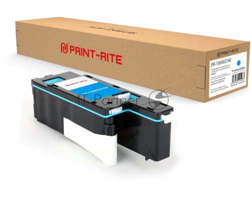 Картридж лазерный Print-Rite TFXACDCPRJ PR-106R02760 106R02760 голубой (1000стр.) для Xerox Phaser 6020/6022/WC6025/6027 Картридж лазерный Print-Rite TFXACDCPRJ PR-106R02760 106R02760 голубой (1000стр.) для Xerox Phaser 6020/6022/WC6025/6027
