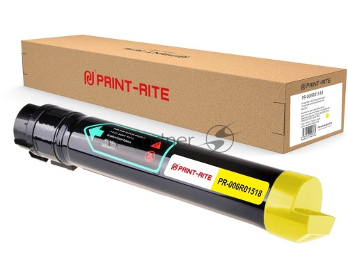 Картридж лазерный Print-Rite TFXAHTYPRJ PR-006R01518 006R01518 желтый (15000стр.) для Xerox WC 7525/7530/7535/7545/7556 Картридж лазерный Print-Rite TFXAHTYPRJ PR-006R01518 006R01518 желтый (15000стр.) для Xerox WC 7525/7530/7535/7545/7556