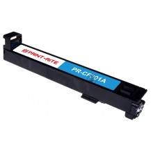 Картридж лазерный Print-Rite TRHGM7CPRJ PR-CF301A CF301A голубой (30000стр.) для HP CLJ Ent M880