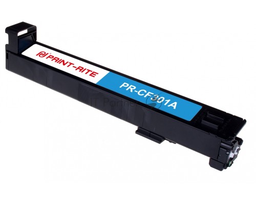 Картридж лазерный Print-Rite TRHGM7CPRJ PR-CF301A CF301A голубой (30000стр.) для HP CLJ Ent M880