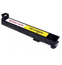 Картридж лазерный Print-Rite TRHGM8YPRJ PR-CF302A CF302A желтый (30000стр.) для HP CLJ Ent M880