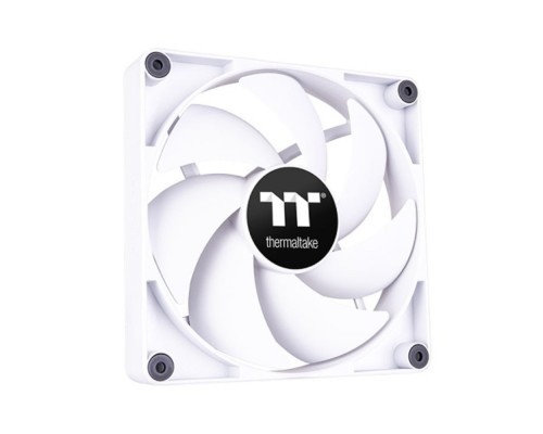 [Блок питания] Кулер для компьютерного корпуса, Thermaltake, CT120 PC Cooling Fan White, CL-F151-PL12WT-A, 120мм вентилятор, 500-2000об.мин, 4pin PWM, 57.05CFM, 25.8 dB(A), 120x120x25мм, Белый