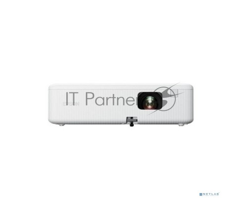 Проектор Epson CO-W01 white (LCD, 1280×800, 3000Lm, 1,27-1,71:1, 300:1, HDMI, USB-A) (V11HA86040)