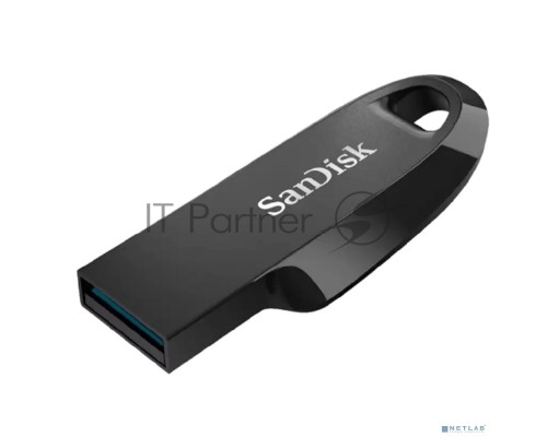 Флеш диск 128GB SanDisk CZ550 Ultra Curve, USB 3.2 черный
