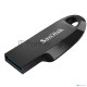 Флеш диск 128GB SanDisk CZ550 Ultra Curve, USB 3.2 черный