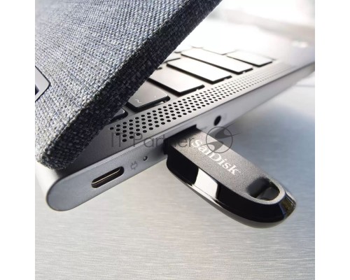Флеш диск 128GB SanDisk CZ550 Ultra Curve, USB 3.2 черный