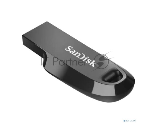 Флеш диск 128GB SanDisk CZ550 Ultra Curve, USB 3.2 черный
