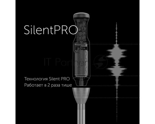 Блендер Polaris PHB1382L Silent металлик погружной