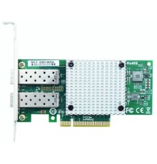 Lr-Link LREC9812BF-2SFP+ PCIe x8 10G Dual Port SFP28 Server Network Card (Intel X710 based)