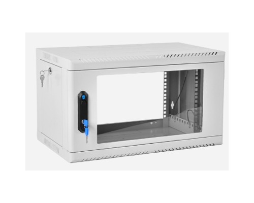 [Монтажное оборудование] ЦМО Шкаф телекоммуникационный настенный сварной 6U (600 x 500) съёмные стенки, дверь стекло, ШРН-6.500