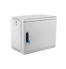 ЦМО Шкаф телекоммуникационный настенный сварной 9U (600 x 350) съёмные стенки, дверь металл, ШРН-9.350.1