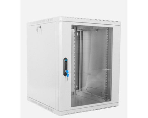 [Монтажное оборудование] ЦМО Шкаф телекоммуникационный настенный сварной 12U (600 x 350) съёмные стенки, дверь стекло, ШРН-12.350