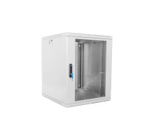 ЦМО Шкаф телекоммуникационный настенный сварной 15U (600 x 500) съёмные стенки, дверь стекло, ШРН-15.500