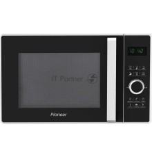 Микроволновая печь Pioneer MW356S белый, 23 л, 800 Вт, переключатели - сенсор/поворотный механизм