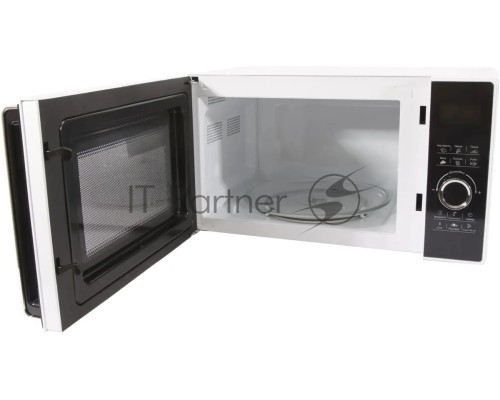 Микроволновая печь Pioneer MW356S белый, 23 л, 800 Вт, переключатели - сенсор/поворотный механизм