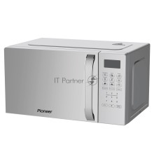 Микроволновая печь Pioneer MW255S серебристый, 20 л, 700 Вт, переключатели - сенсор